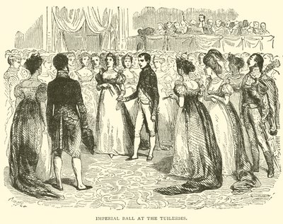 Bal impérial aux Tuileries (gravure) - French School