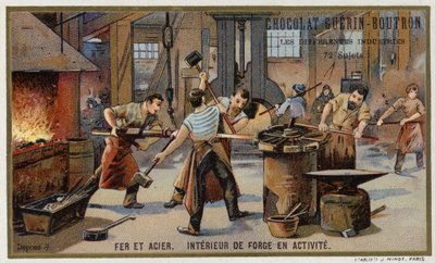 Fer et acier. Intérieur d