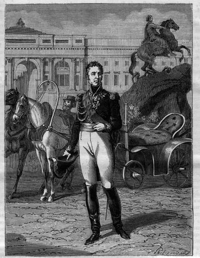 Jacques Law, marquis de Lauriston - Portrait de Jacques Alexandre Bernard Law, marquis de Lauriston, maréchal de France (1768-1828) - dans « Histoire de l