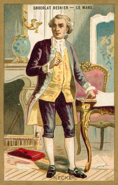 Jacques Necker, banquier et homme d