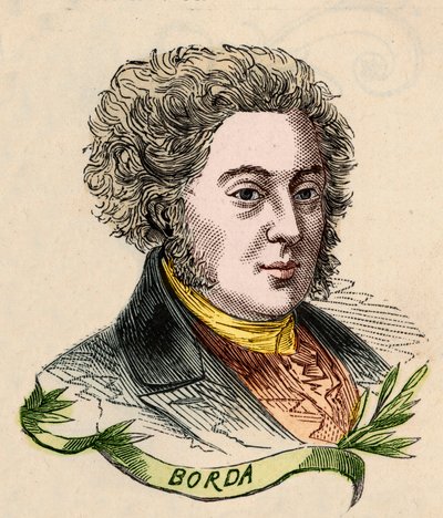 Jean-Charles chevalier de Borda - French School