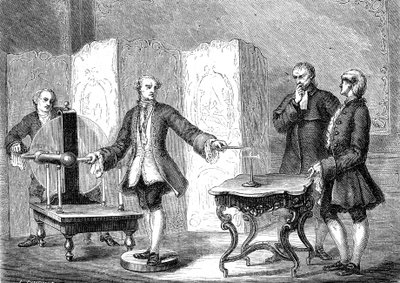 Jean JALLABERT (1712-1768), physicien suisse, découvre l