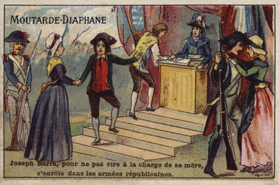 Joseph Bara, enfant soldat de la Révolution française, s