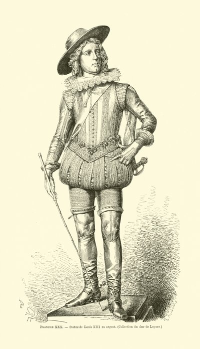 Roi Louis XIII de France - French School