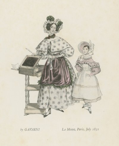 La Mode, Paris, juillet 1831 - French School