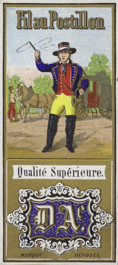 Étiquette pour fil de cocher - French School