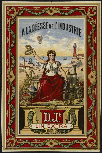 Étiquette pour fil de la Déesse de l