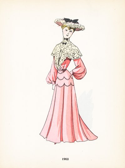 Mode féminine, 1903 - French School