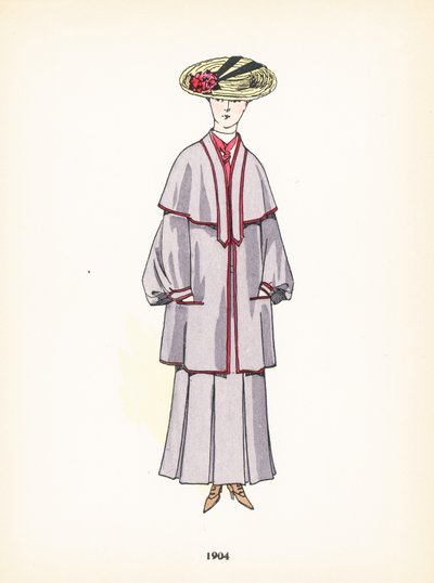 Mode féminine, 1904 - French School