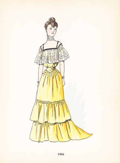 Mode féminine, 1904 - French School