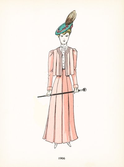 Mode féminine, 1906 - French School