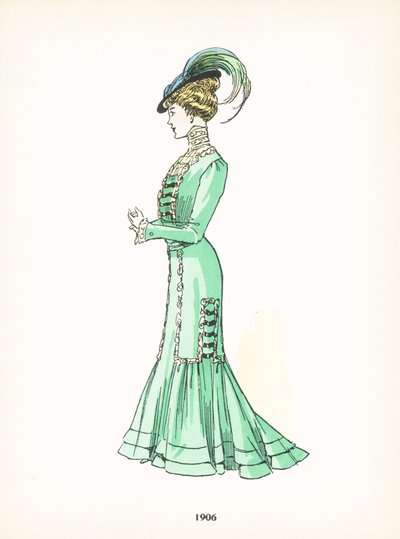 Mode féminine, 1906 - French School