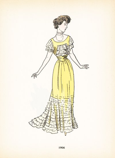 Mode féminine, 1906 - French School