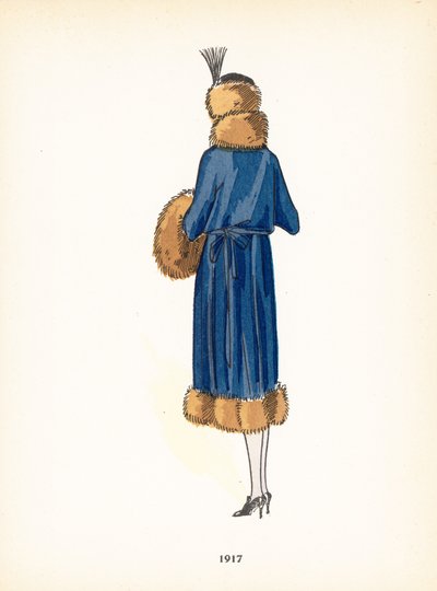 Mode féminine, 1917 - French School
