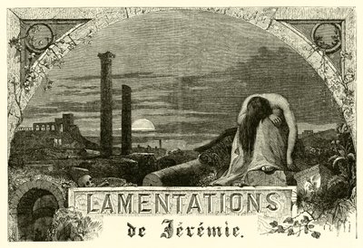 Lamentations de Jérémie - French School
