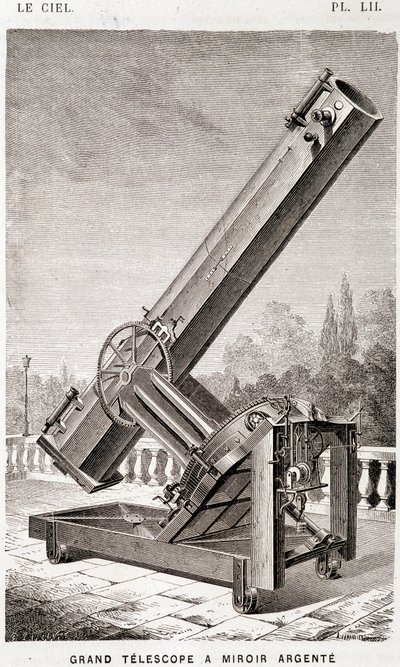 Grand télescope à miroir d