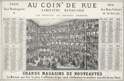 Grand magasin Larivière Renouard, Paris - French School