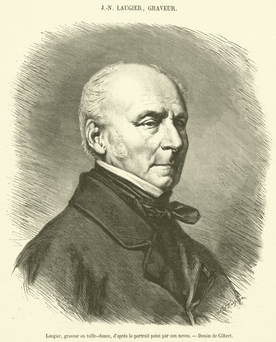Laugier, graveur en taille-douce - French School