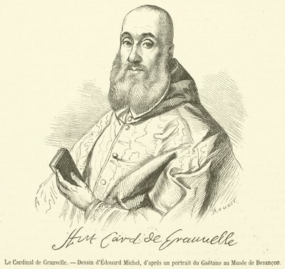 Le Cardinal de Granvelle - French School