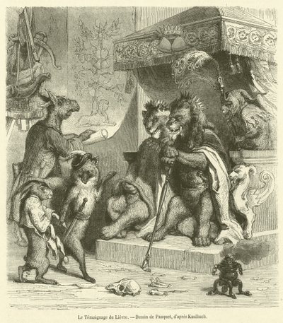 Le Témoignage du Lièvre - French School