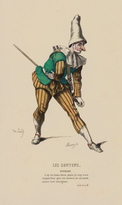 Les Contens, Nivelet - French School
