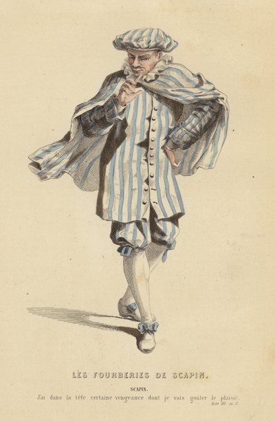 Les Fourberies de Scapin - French School