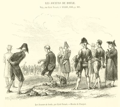 Les Joueurs de boule - French School