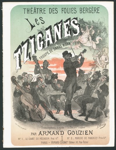 Les Tziganes - French School