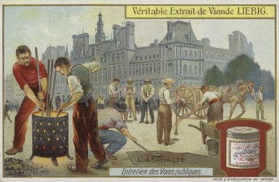 Carte Liebig représentant l