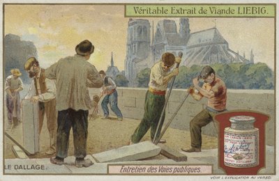 Carte Liebig représentant l