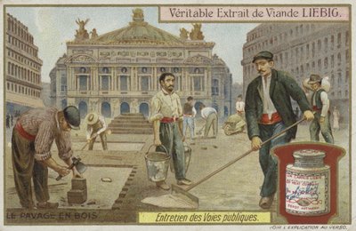 Carte Liebig représentant l