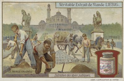 Carte Liebig représentant l