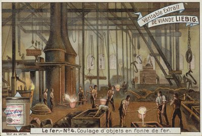 Carte Liebig représentant l
