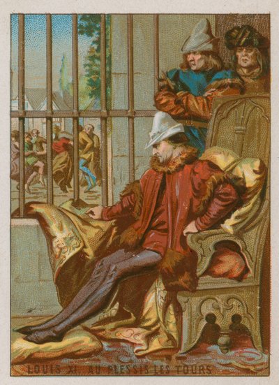 Louis XI à Plessis-les-Tours - French School