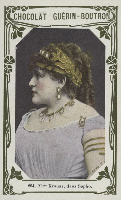 Madame Krauss, dans Sapho - French School