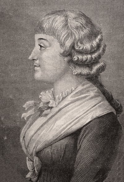 Madame Roland, gravée par Stéphane Pannemaker d