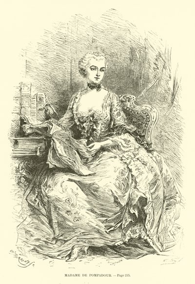 Madame de Pompadour - French School