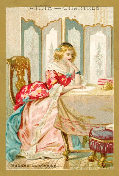 Madame de Sévigné, écrivaine française - French School
