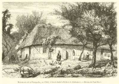 Maison où est né Vauquelin, en 1763, à Saint-André d