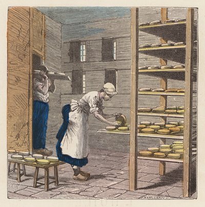 Fabrication de fromage - French School
