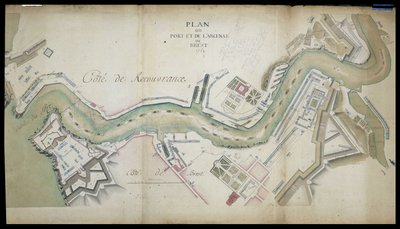 Carte du port et de l
