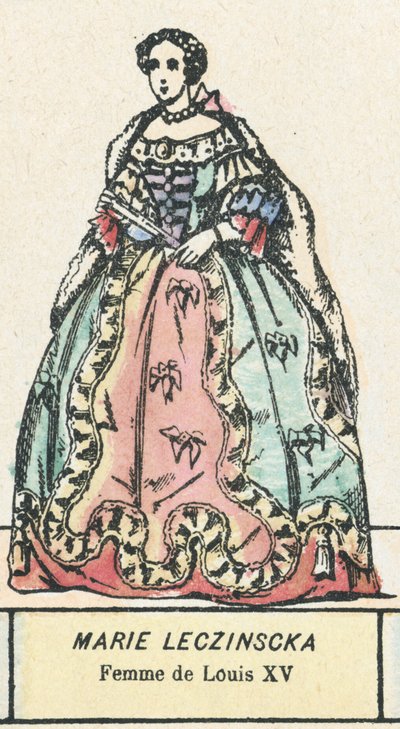 Marie Leszczyńska, femme de Louis XV - French School
