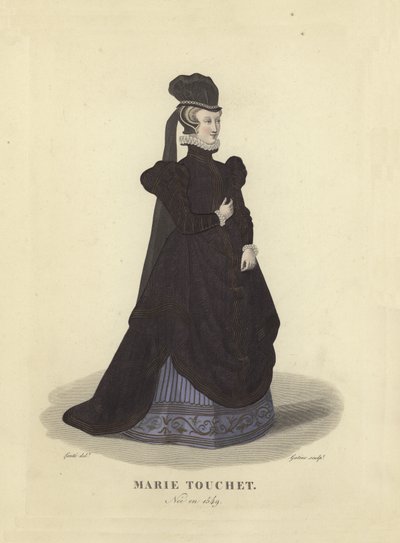 Marie Touchet, maîtresse du roi Charles IX de France - French School