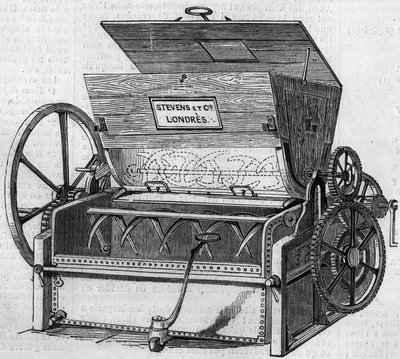 Pétrin mécanique pour la fabrication du pain, selon le procédé Stevens - French School