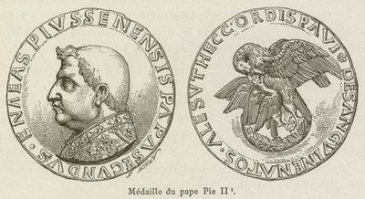 Médaille du pape Pie II - French School