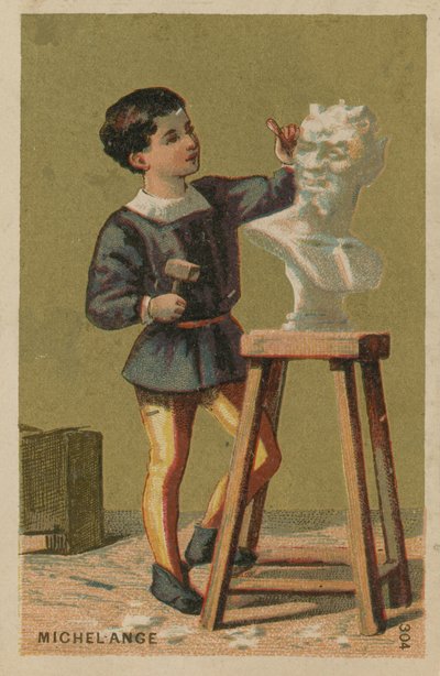 Michel-Ange, artiste italien - French School