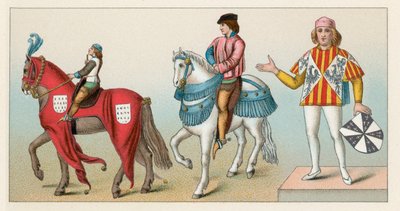 Costume du Moyen Âge - French School