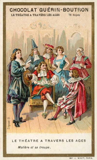 Molière et sa troupe d