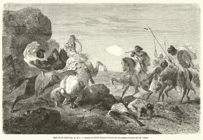 Mort de M. Bell - French School