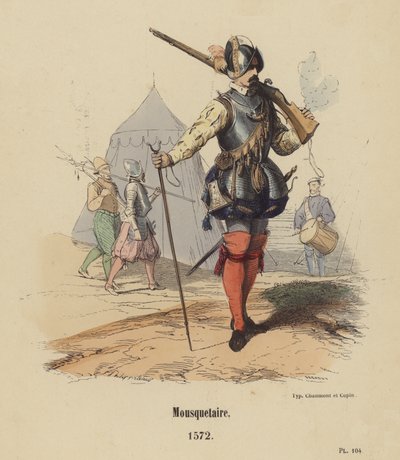 Mousquetaire - French School